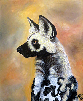 African Dog by Amelia de Zwart